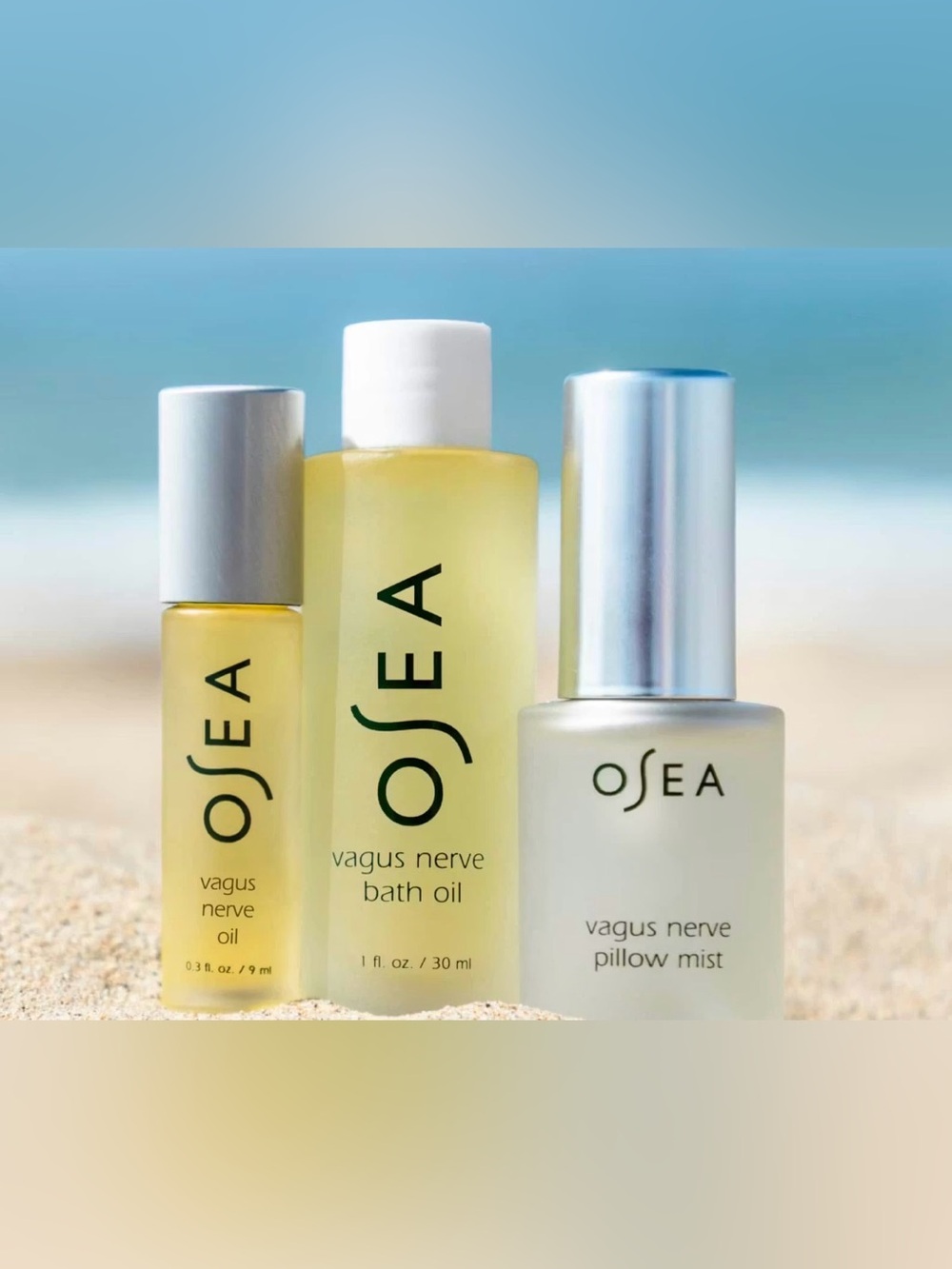NIB! OSEA Vagus Nerve Travel set